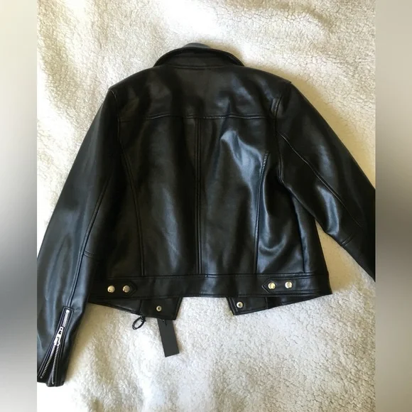 NWT BlankNYC vegan leather biker jacket - Picture 3 of 3